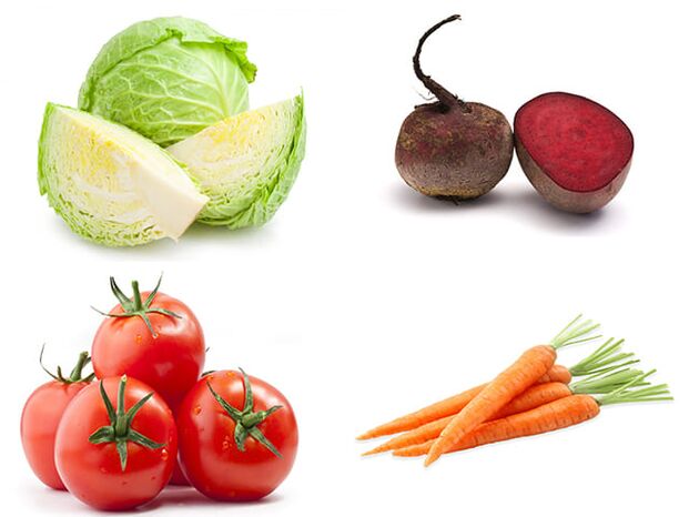 Cavoli, barbabietole, pomodori e carote sono verdure a prezzi accessibili per aumentare la potenza maschile